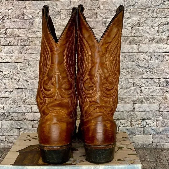 Vintage Brown Cowboy & Western Boots - Picture 4 of 6